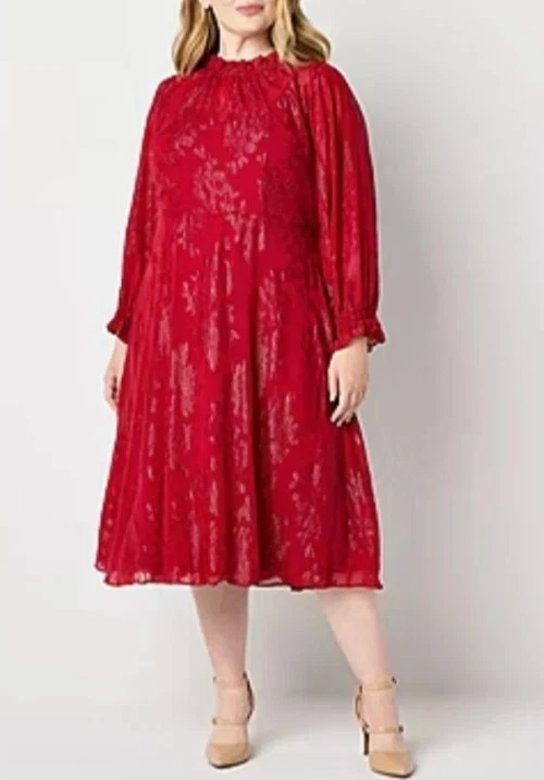 chinese dress ladies Colleen Lace Corset Mini Dress (Red) main image 0