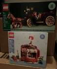Lego 40776 40603 Hot Chocolate Stand And Carriage Ride Brand New Sealed