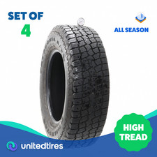 Set Of 4 Used Lt 24575r17 Milestar Patagonia At R 121118q - 9-10.532 Set Of 4 Used Lt 24575r17 Milestar Patagonia At R 121118q - 9-10.532