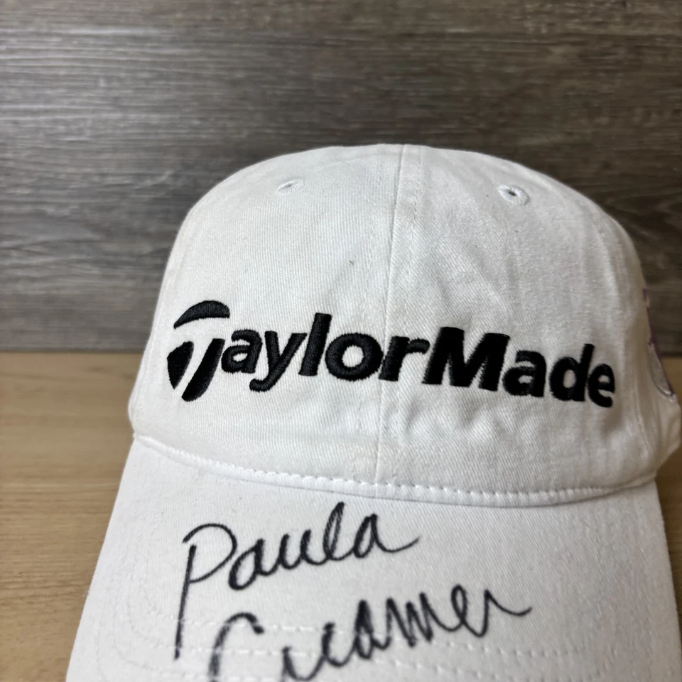 Gorra Taylormade Gorra Correa Trasera Mujer Talla Única Blanca Golf Paula Crema Firmada Foto 2 de 4