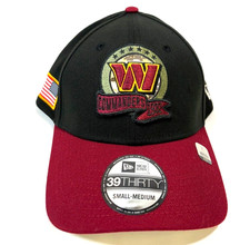 Washington Commanders NFL NE 2022 Salute To Service Flex-Fit Hat