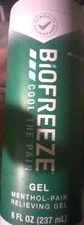 Biofreeze Menthol Pain Relieving Gel Pump - 8oz