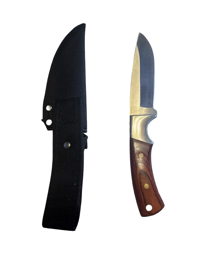 Winchester Knive-  Woody Fine Fixed Blade with Sheath-Vintage - Image 2 of 2