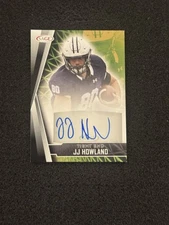 2022 Sage High Series Autographs Black #A-JJH Jj Howland RC Rookie AUTO
