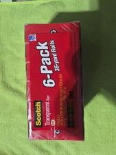Scotch Transparent Tape, 3/4 in. x 1296 in., 6 Boxes/Pack - Each