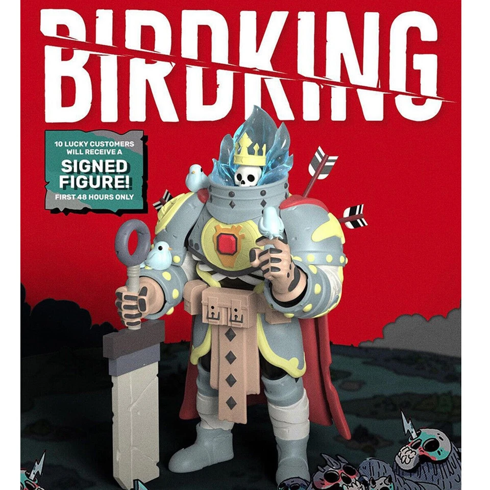 MIGHTY JAXX BIRDKING BY CROM Figure H25CM Collection Toy Vinyl - Image 2 of 3