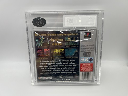 Oddworld Abes Oddysee PS1 PlayStation 1 Brandneu Factory Sealed UKG 85+ - Bild 2 von 2