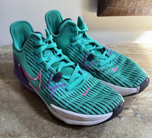 Größe 9,5 Herren - Nike LeBron Witness 6 Emerald Berry CZ4052-300 gebraucht - Bild 3 von 13