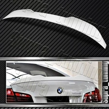 W-Power Pearl White Trunk Spoiler PSM-Style For 2011-2016 BMW 5-Series F10 F18