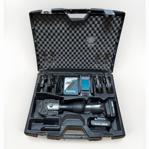 Klauke RLS ZoomLock 15kN Press Tool Kit MAP2L19CER w/ 5 Jaws HVAC Refrigerant