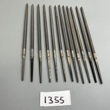 12 x Vintage Nicholson Round Bastard Hand File 6" - Made in USA Files blacksmith
