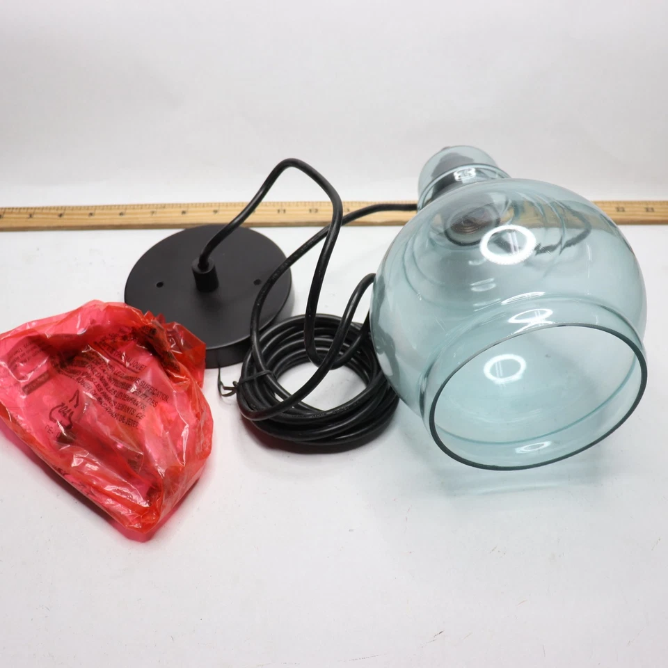 Mini lámpara de techo colgante Vaxcell Farmhouse Jar - muy pequeña envío en vidrio Foto 4 de 4