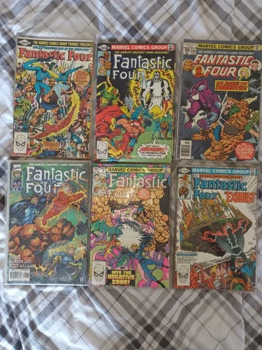 67 Vintage Comics Fantastic Four 1979-85 + New Adventures of Batman