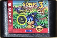 Sonic the Hedgehog 3 (1994) SEGA Genesis RARE Classic NOT FOR RESALE VGC