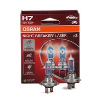 2X Osram 64210NL-2HB Night Breaker Laser GlüHlampe H7 12V 55W Px26D +150%