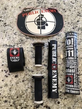 2016 SE Public Enemy Big Ripper BMX Bike Pads And Front Plate “Very Rare”