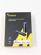 Maono Wireless Lavalier Microphone System For Apple WM600 Series