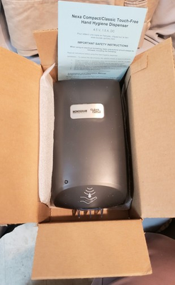 #ad #ad Monogram Clean Force Nexa Compact Touch Free Hand Hygiene Dispenser 750ml $15.00