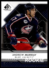 2008-09 SP Game Used RC Andrew Murray Rookie /999 Columbus Blue Jackets #105