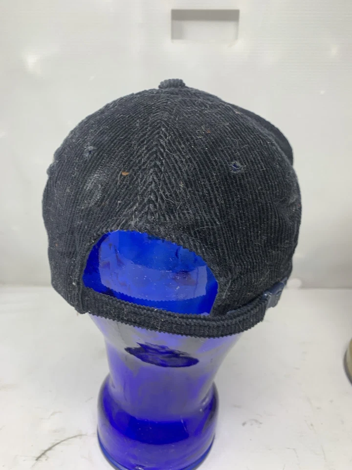 🔥🚨Vintage Harley Davidson Motorcycles Corduroy Hat Snapback Rope 80s Super... - Image 2 of 4