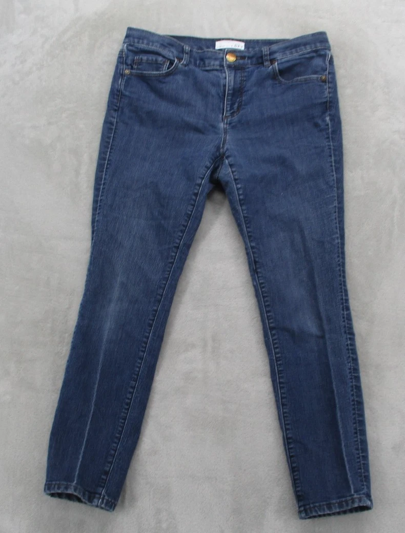 Jean Veste Ann Taylor LOFT Taille Petite S - Neuf Avec étiquette, Denim Bleu, Style Peacoat
