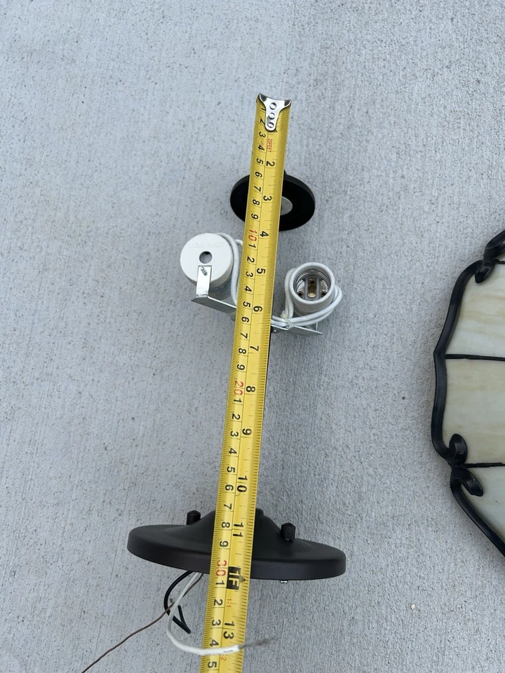 Lámpara de techo interior semi-enjuagada vintage Kichler Clarice 2 luces modelo: 38164 Foto 4 de 4