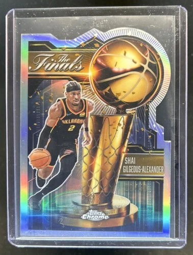 2025 Topps Chrome Shai Gilgeous-Alexander Base (RAW)