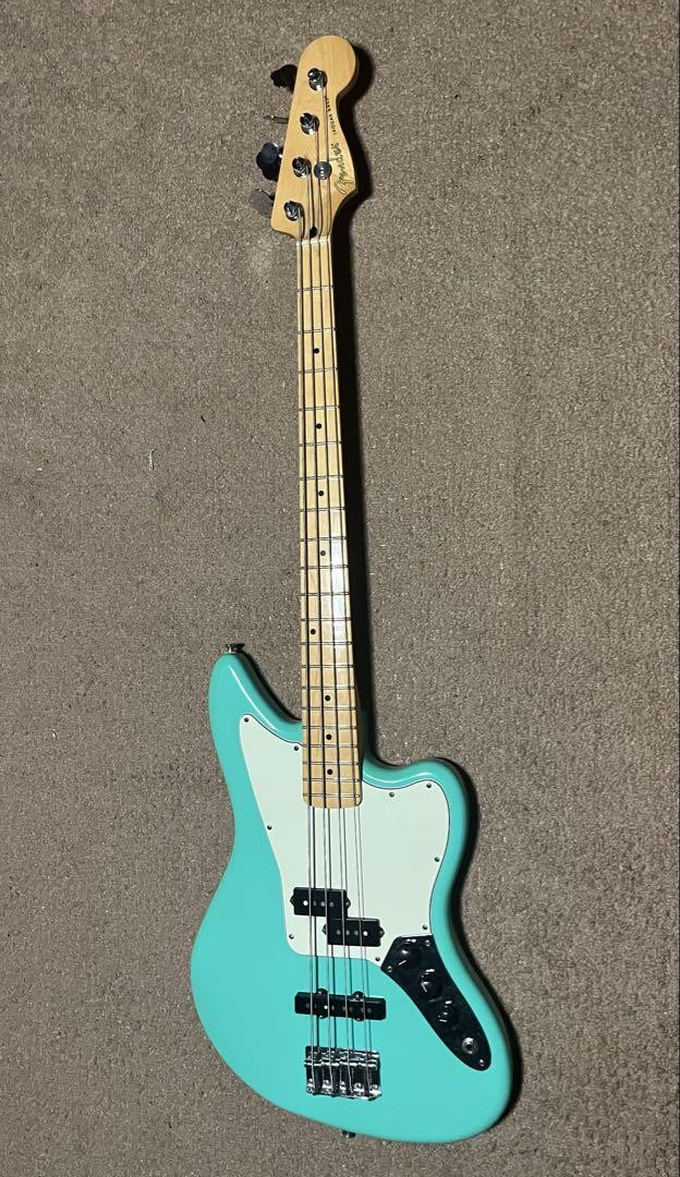 ベース FENDER MEXICO Player Jaguar Bass Fender Player Jaguar Bass Maple Fingerboard Silver | Guitar