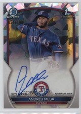 2023 Bowman Chrome Prospect Atomic Refractor 54/100 Andres Mesa #CPA-AM Auto 9hx