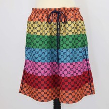 Gucci Multicolor Jersey GG Rainbow Short