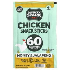 Palitos de aperitivo de pollo, miel y jalapeño, 4 palitos