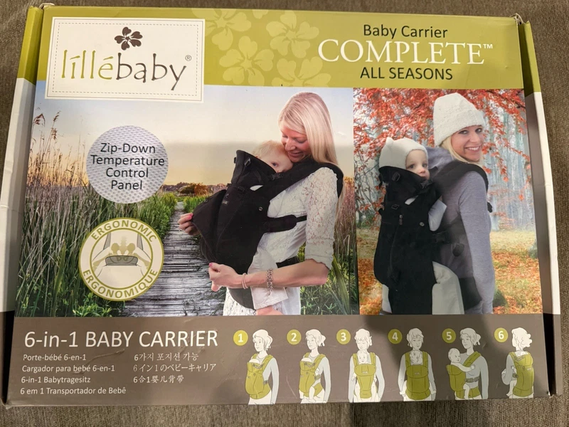 Lillebaby 100% Organic 6-in-1 Baby Carrier Toffee