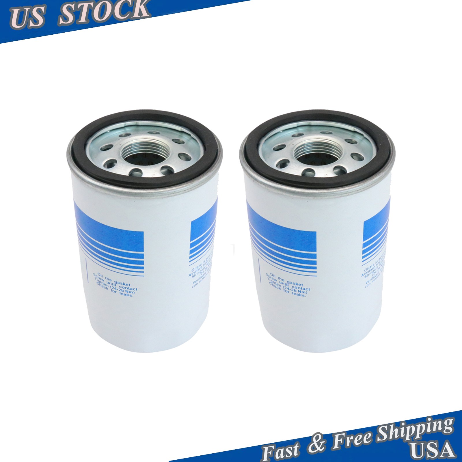 Lamborghini Aventador 1975-1976 Oil filters 2 pcs P/N 07M115561B