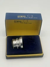 Argus C-3 Sandmar 35mm Wide Angle Lens F:4.5 NO Telephoto Viewfinder W/Box Read!