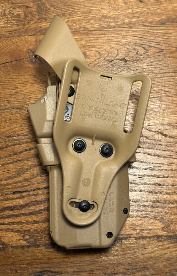 Safariland 7360RDS ALS/SLS Lev-3 RH FDE Duty Holster SIG P320 X-FIVE w LIGHT/RDS - Image 3 of 4