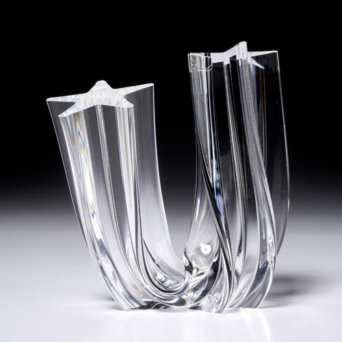 Steuben Starstream Star Kunst Glas Skulptur 8567 Neil Cohen 1988 5,25" hoch 5,25" breit - Bild 2 von 5