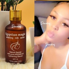 AUTHENTIC  Egyptian Magic Nature Secret  Lightening Serum 50ml x 1 bottle Spf 15