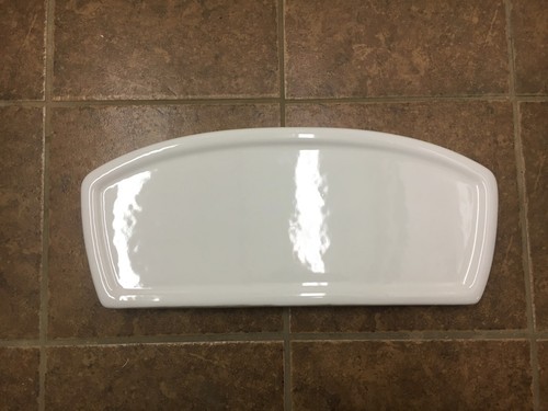 AMERICAN STANDARD 4142, 735133 WHITE TOILET TANK LID with SPOT