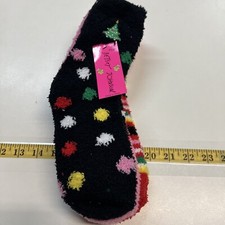 Betsey Johnson Cozy Plush Socks 3 Pack Size 9-11