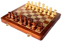 Stonkraft Collectible Folding Wooden Chess Game Board Set With Magnetic Craft... on sale Stonkraft Collectible Folding Wooden Chess Game Board Set With Magnetic Craft... on sale