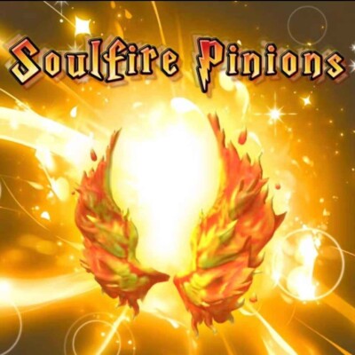 ROBL0X Toys Soulfire Pinions Fire Wings Toy Code ONLY *Sent in Messages* 