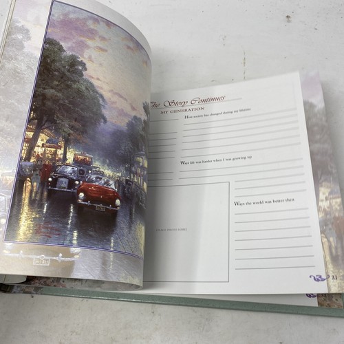 "Our Family History" Keepsake Book by Thomas Kinkade Genealogy In Box - 43 Pages - Picture 6 of 14