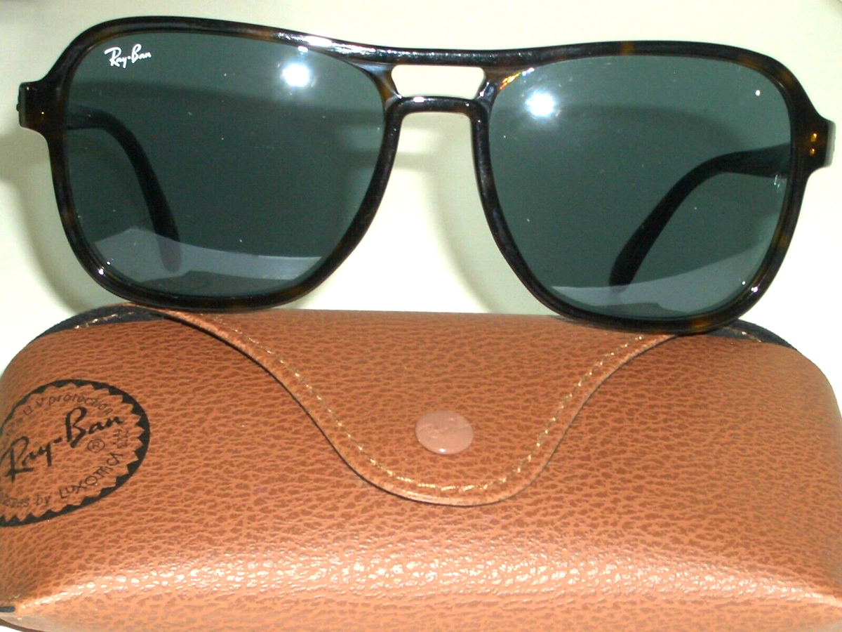 RAY BAN ITALY RB4356 58[]17 140 DK TORT BLUEISH GRAY CRYSTAL