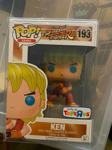 Funko Pop! Games Street Fighter Ken #193 Toys R Us TRU Exclusive