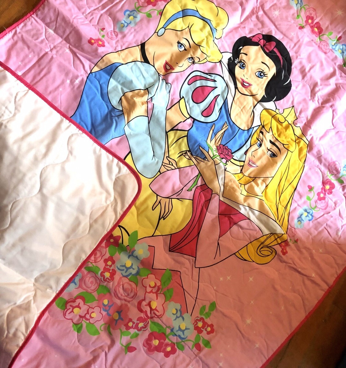 princess dress comforter Manfei Dreamy Princess Dress Bedding Comforter Set for Girls, Flower Floral Twin Comforter Sets, Modern Fashion Reversible Bedding Set, Breathable Home Decor, 2pcs