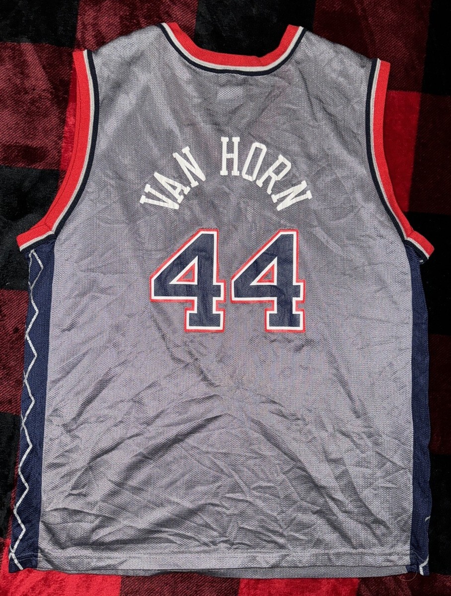 Vintage 90's NBA Champion New Jersey Nets Keith Van Horn #44