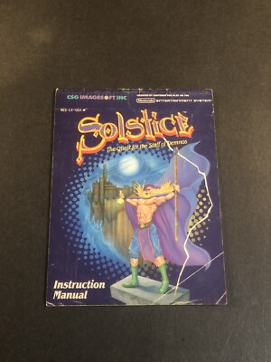 solstice nes manual
