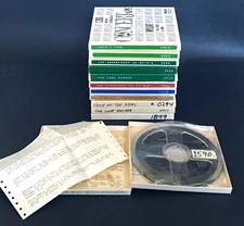 12 REEL TAPES OLD TIME RADIO SHOWS 60 HOURS OTR COMEDY MYSTERY MUSIC DRAMA +