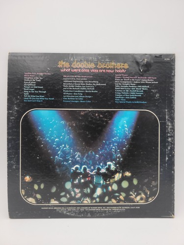 The Doobie Brothers - What Were Once Vices Are Now Habits LP 1974 WB W2750 VG+ - Picture 2 of 8