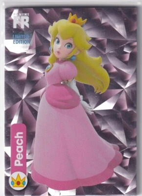 Panini Super Mario Trading Cards Limited Edition LE 3 Fragmented Reality Peach